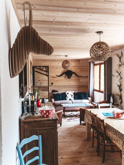 intérieur du chalet l'Eterlou